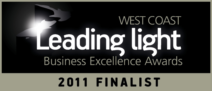 Finalist in Leading light award from Development West Coast